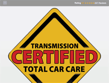 Tablet Screenshot of certifiedtransmission.biz